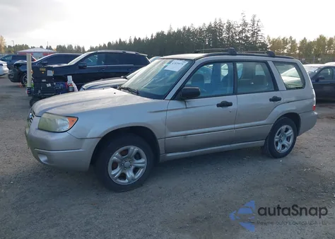 2006 Subaru Forester 2.5X from USA, damaged, VIN JF1SG63686H756389